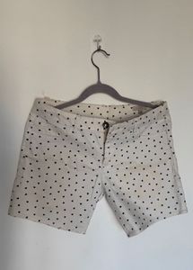 Cute Heart Print Shorts