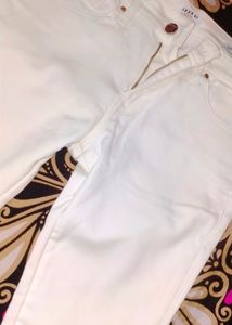 New Brand White Color Jeans