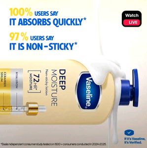 Vaseline Intensive Care Deep Moisture Lotion
