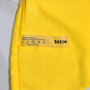 Vibrant Yellow String Bikini Bottoms