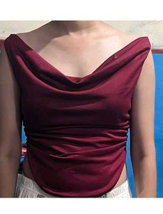 Chic Off-Shoulder Red Top