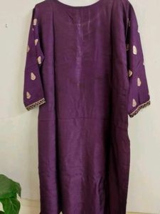 banarsi silk Kurta with linning