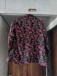 Floral Print Blazer