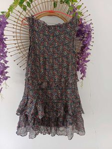 Floral Ruffle Dress