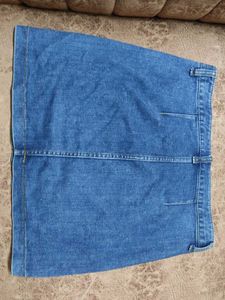 Denim Mini Skirt