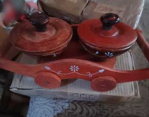 Decorative Wooden Bowls Carriage