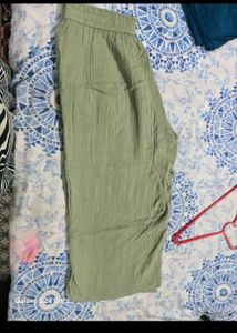 stechble palazzo, combo green and blue