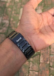 HMT orignal z black metallic watch day date