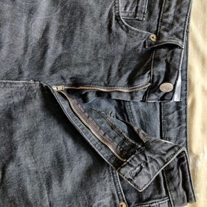 Zara MOM-FIT HIGH-WAIST JEANS - Faded Black