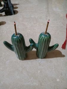Cute Cactus Incense Holders