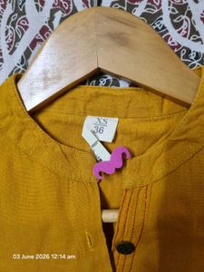 Elegant Yellow Kurta