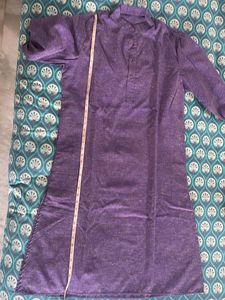 Purple Kurta Set