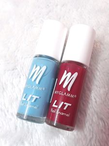 Myglamm lit Nail Enamel Combo