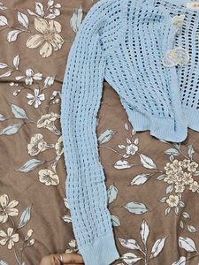 Crochet Knit Cardigan