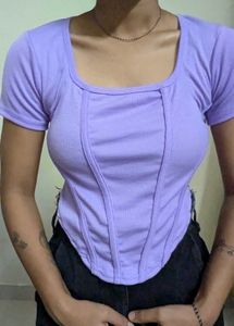 Lavender Corset Top 💗