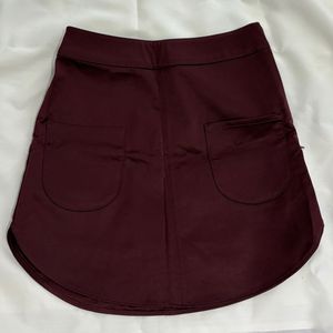 Maroon Mini Skirt🤎