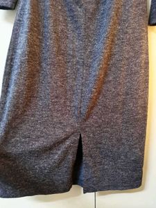 Cozy Knit Wrap Dress