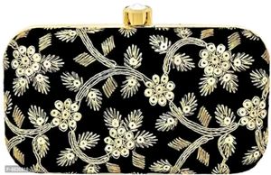 Velvet Box Clutch