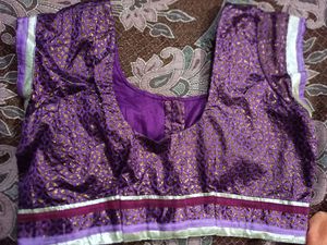 Designer saree from moh-manthan with designer blouse
