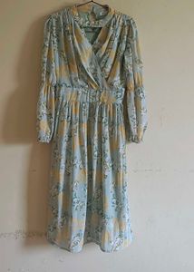 Floral Print Midi Dress
