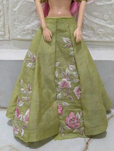 Beautiful Lehenga Choli Set for barbie
