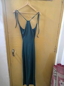 Elegant Teal Maxi Dress