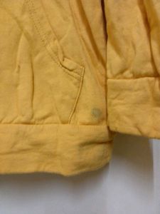 Yellow Sequin Bunny Hoodie