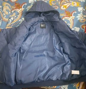 Roadster Blue Padded Jacket L