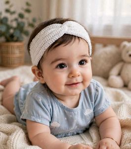 3 Handmade Crochet Headband for Babies