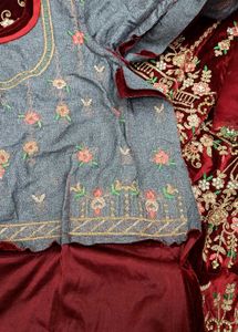 Bridal lehnga with kurti and dupatta