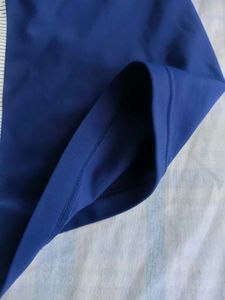 Navy Blue Bikini Bottom Shorts