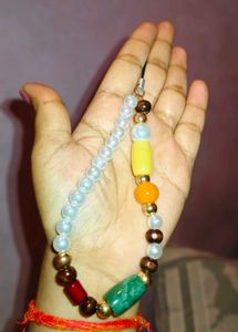 Beeded phone charm