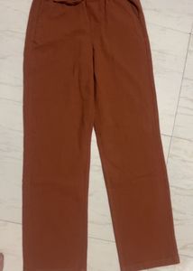 rust Casual Pants