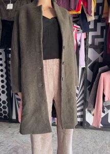 Elegant Dark Brown Coat