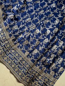 Blue lehenga with blouse