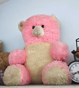 Big 20 inches,Pink & Cream Teddy Bear Plush Toy