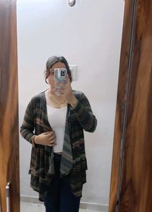 Striped Knit Cardigan