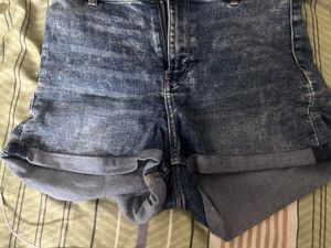 High Waisted Indie Denim Shorts