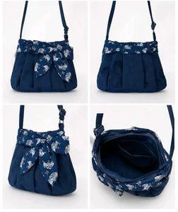 Naraya Navy Blue Sling Bag (T