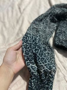 Animal Print Crop Top