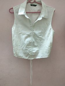 White Stylish Top