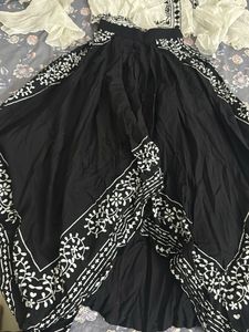 new notag Elegant Black &amp;white skirt top