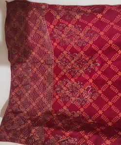 Beautiful Red Printed Kurta