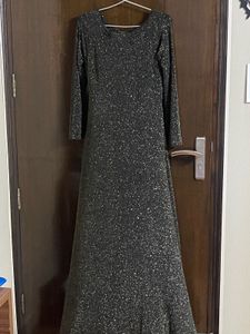 Royal Black Evening Gown