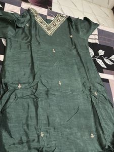 Party wear Silk kurta with dupatta