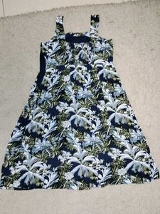 Tropical Print Sundress