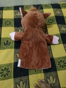 Cute Cow Hand Puppet Toy