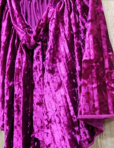 BRANDED pure Velvet Skirt