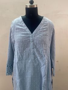 Elegant Blue Kurta Set