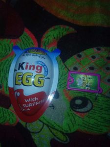 King Egg With Surprise Toy